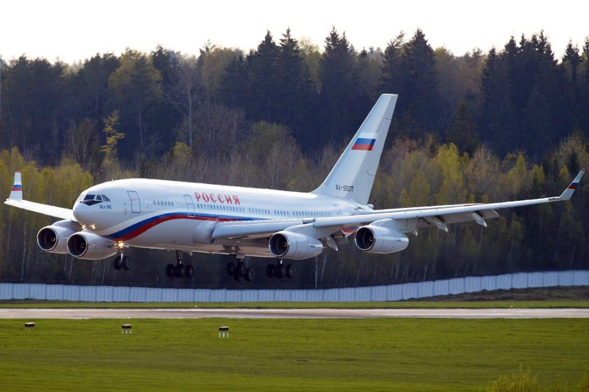 Президентский самолёт ил-96-300пу
