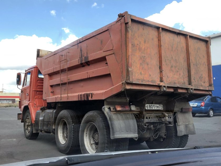 КАМАЗ 55111 задний борт борт