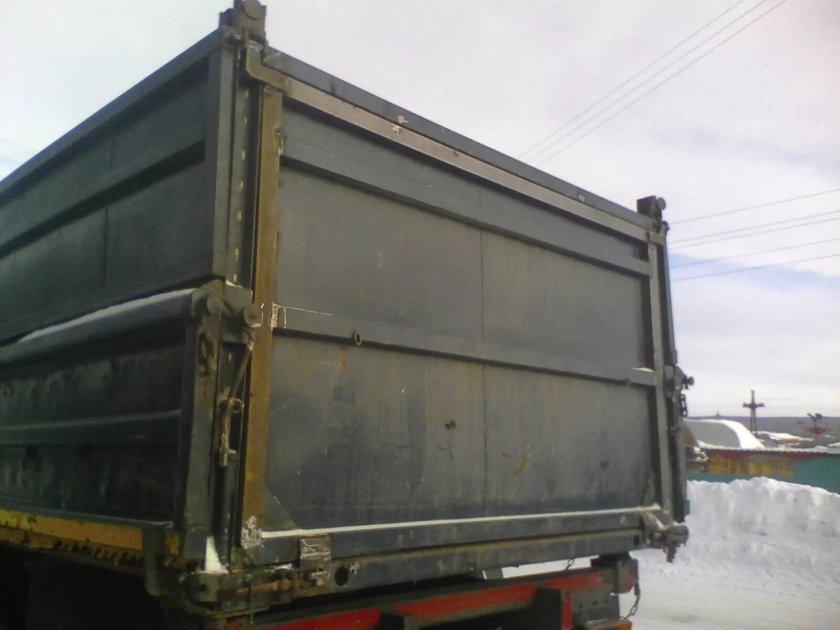 ЗИЛ 130 самосвал сельхозник задний борт