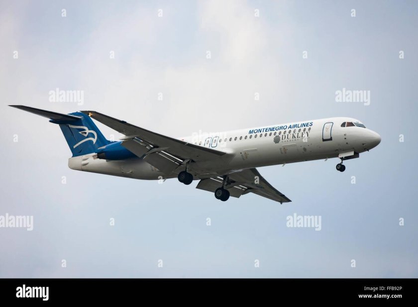 Самолёт Montenegro Airlines
