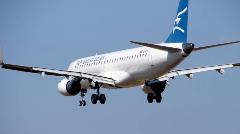 Embraer 195 air montenegro