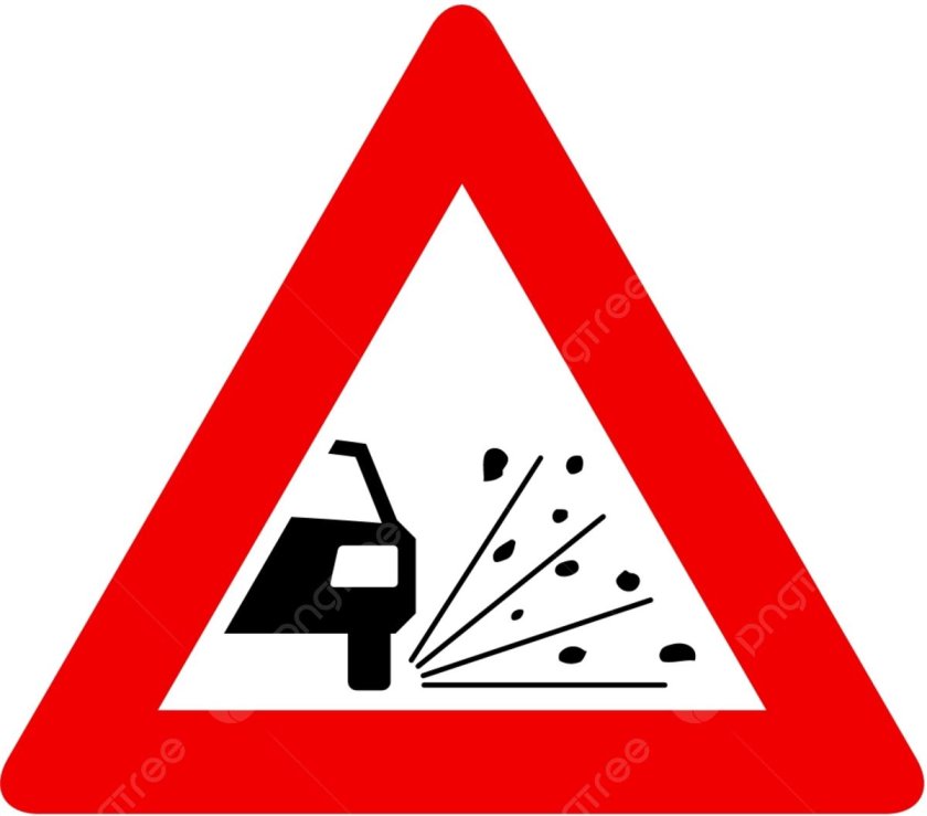 Выброс гравия вектор