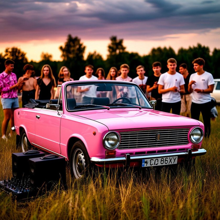 Fiat 124 кабриолет