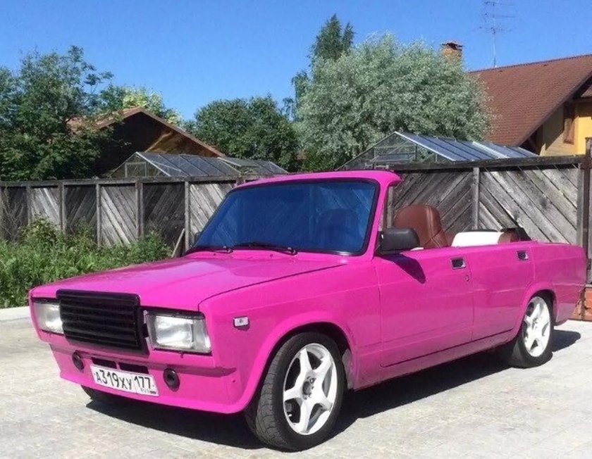 Семерка ВАЗ кабриолет