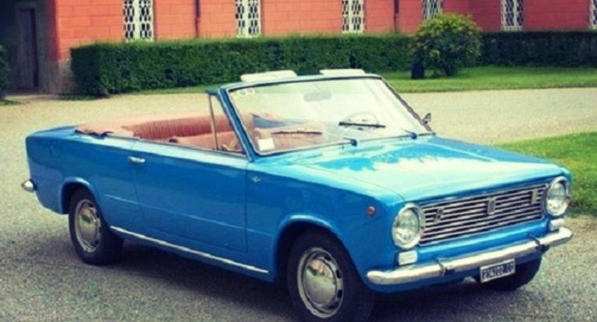 Фиат 124 кабриолет