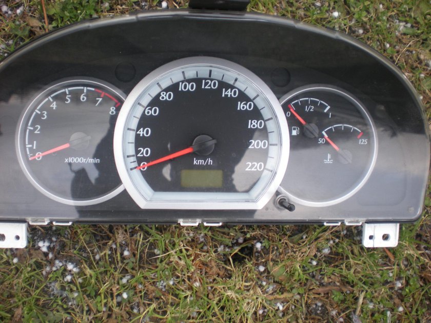 Chevrolet Lacetti приборная панель