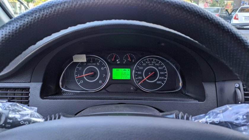 Приборная панель Дэу Джентра