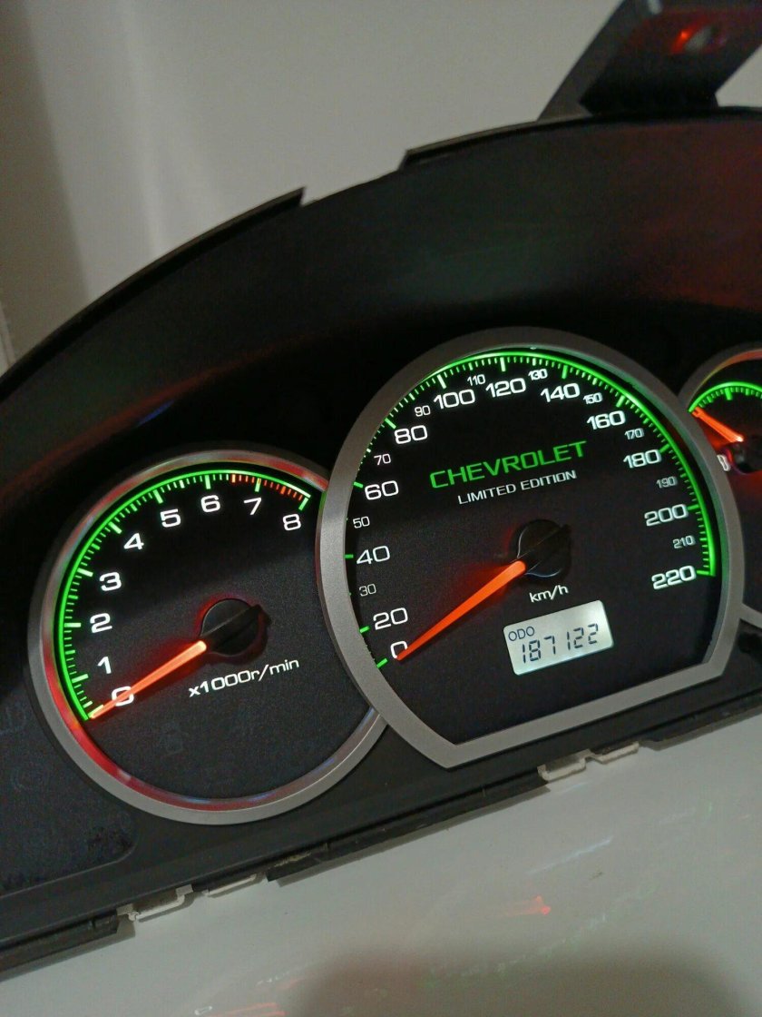 Приборка Шевроле Лачетти