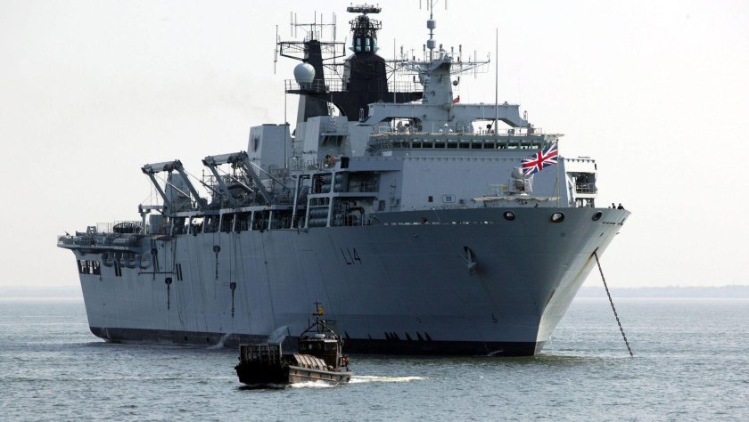Британский десантный корабль