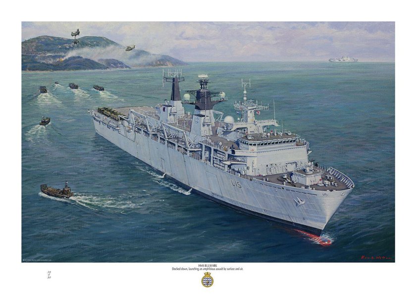 HMS Bulwark l15