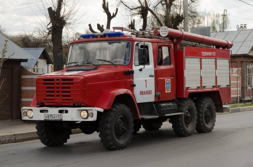 Зил 4334 пожарный