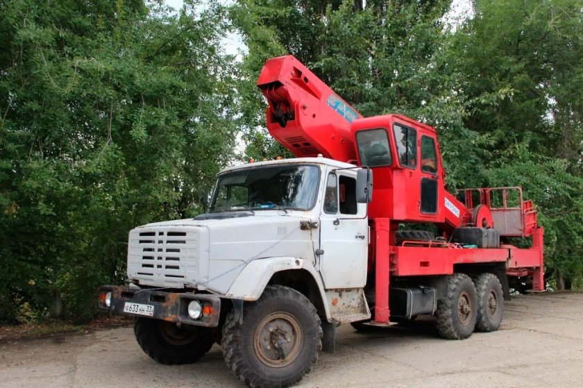 Автовышка вездеход