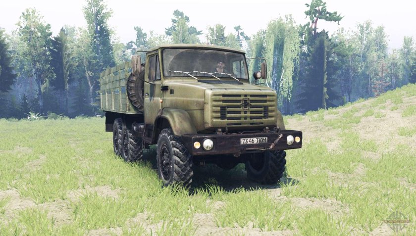 ЗИЛ 4334 кабина