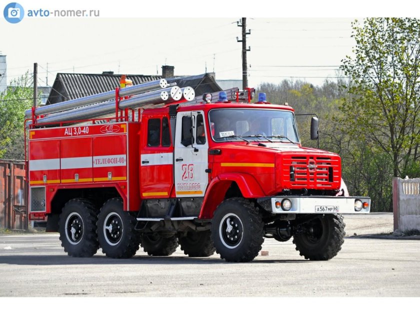 Зил 4334 пожарный