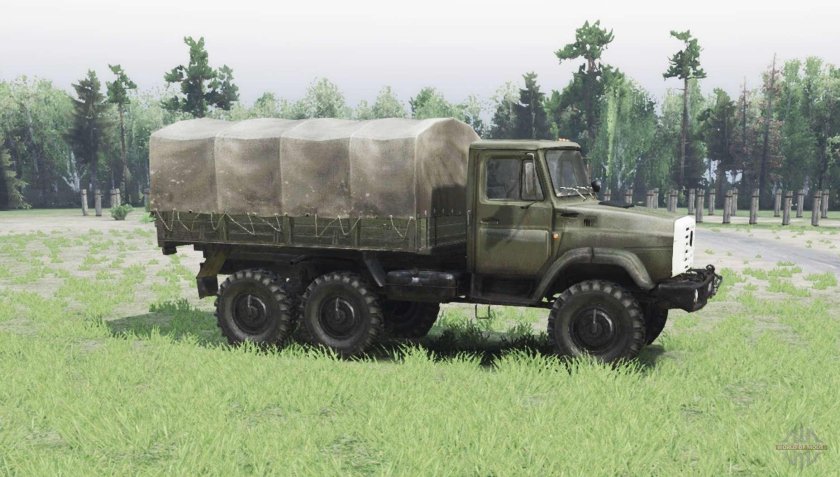 ЗИЛ-4334 салон