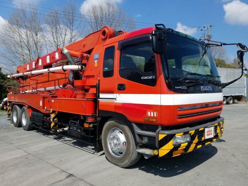 Бетононасос Исудзу