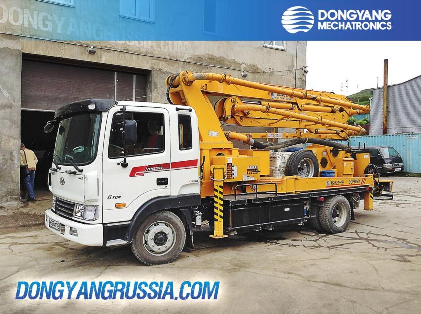 Бетононасос Донгянг Хюндай 40 тонн