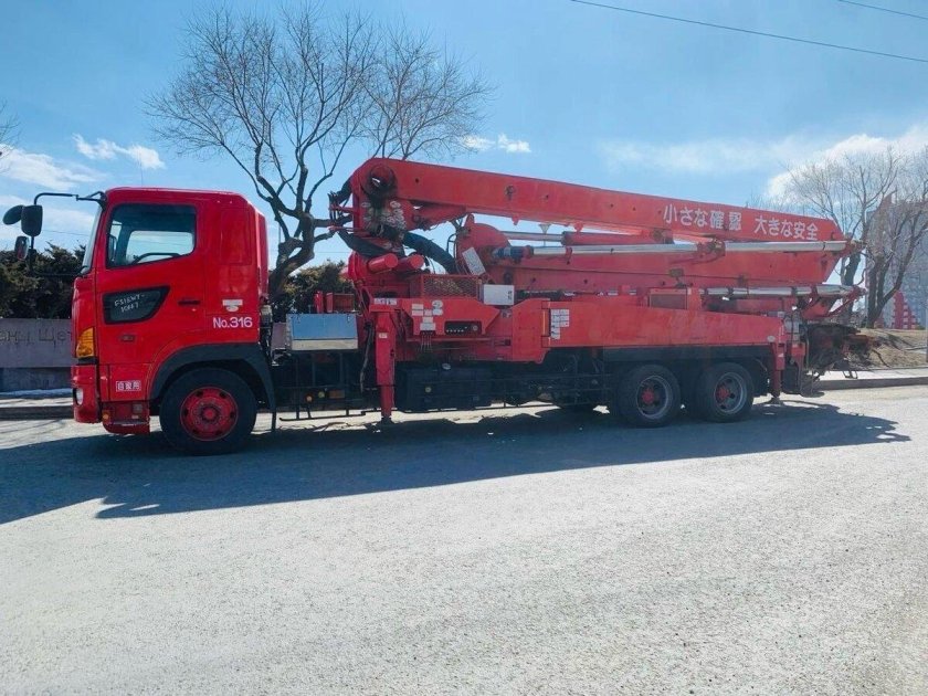 Автобетононасос daewoo novus