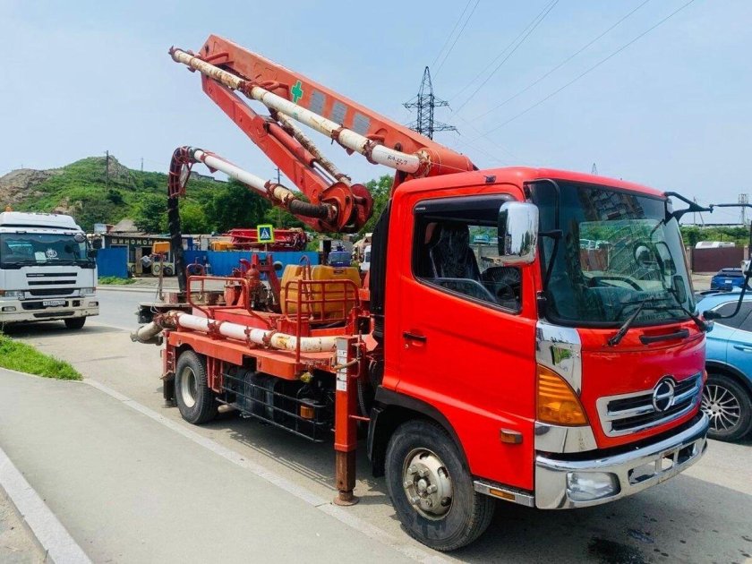 Бетононасос исудзу