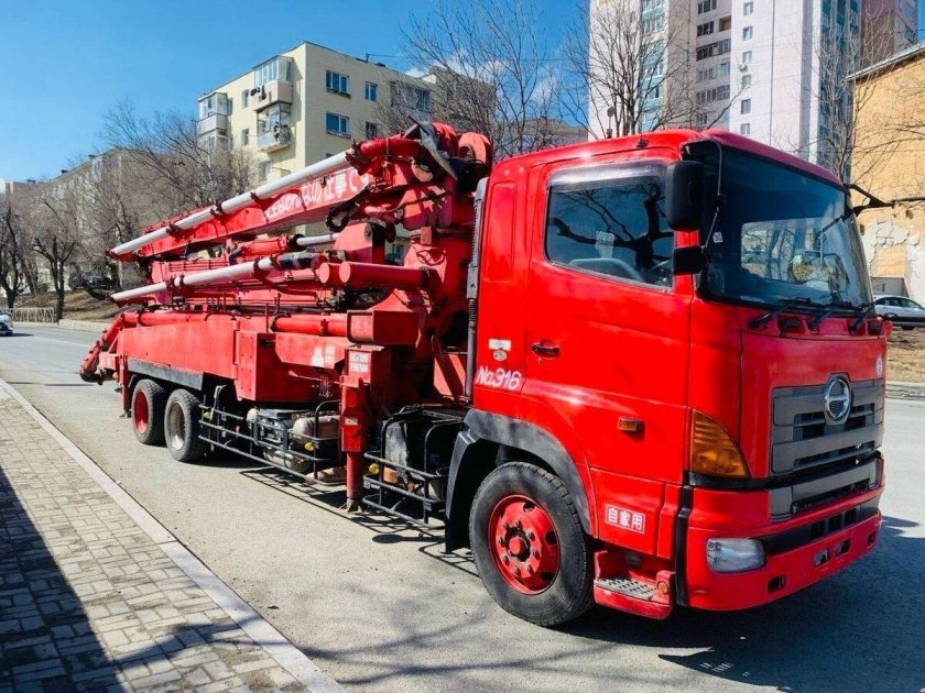 Автобетононасос sany syg 43