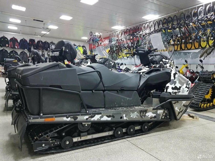Снегоход stels Ермак 800