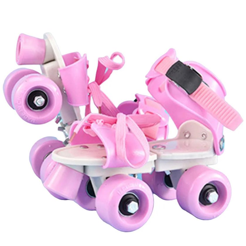 Роликовые коньки детские раздвижные 4 колеса