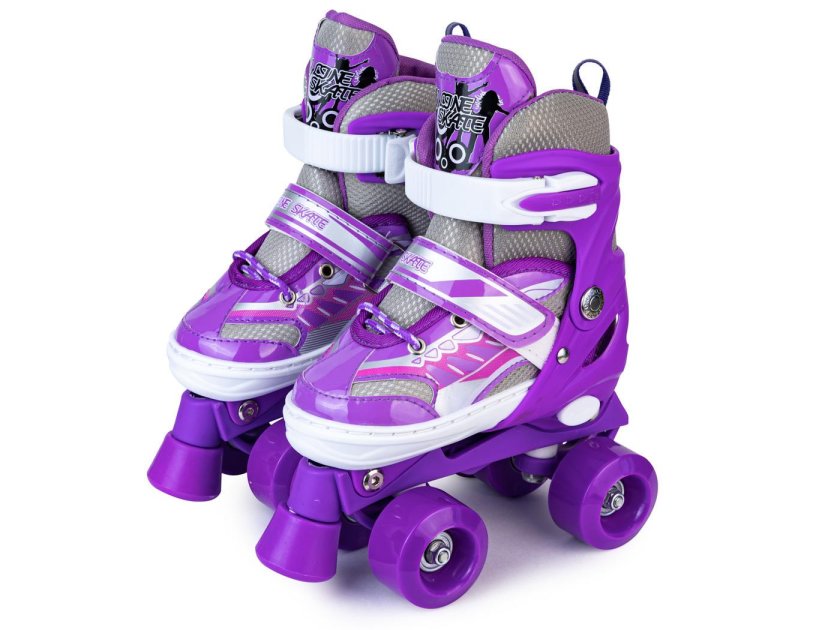 Роликовые коньки раздвижные двухрядовые квады "line Skate" размер 28-33