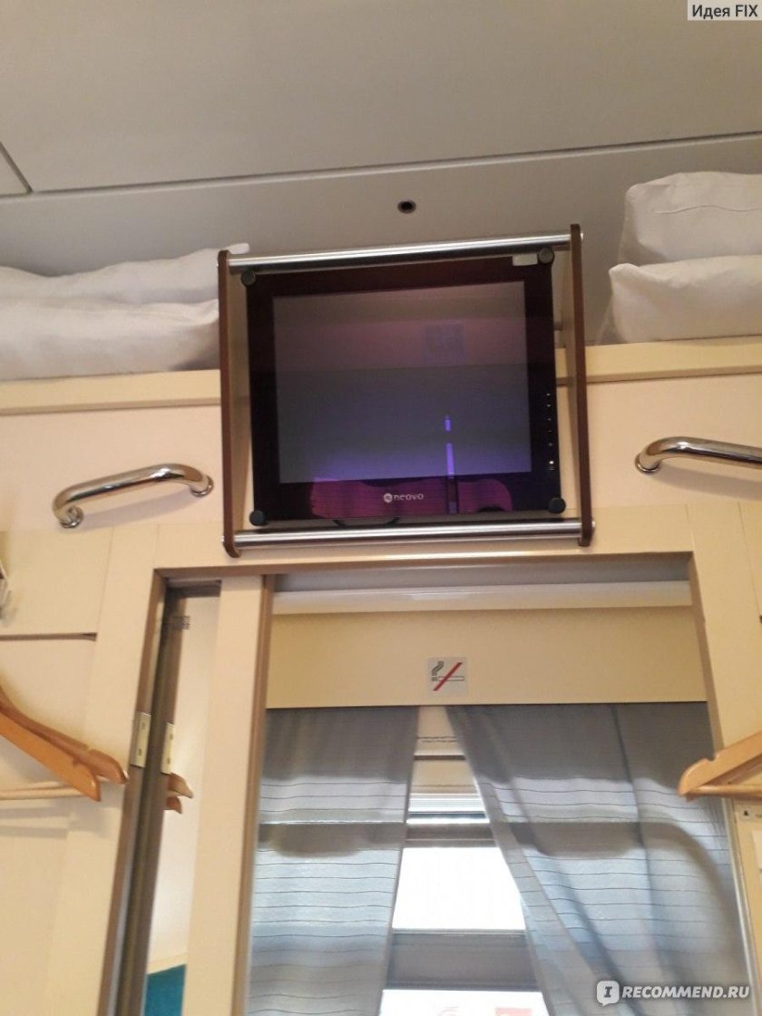 Купе вагон в поезде