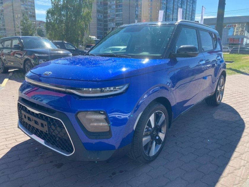 Киа соул 2022 синий