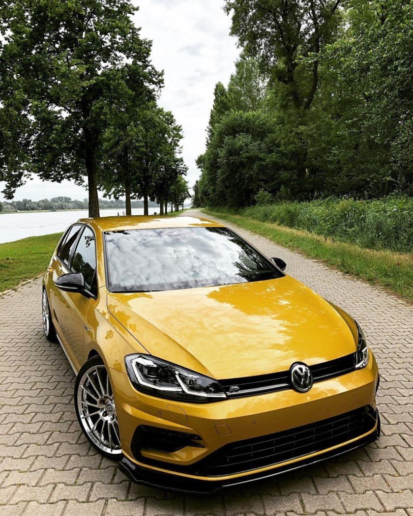 Golf 7.5r жёлтый