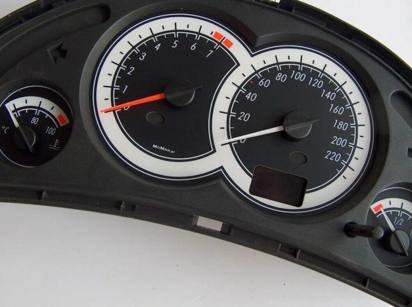 Opel Corsa приборная панель