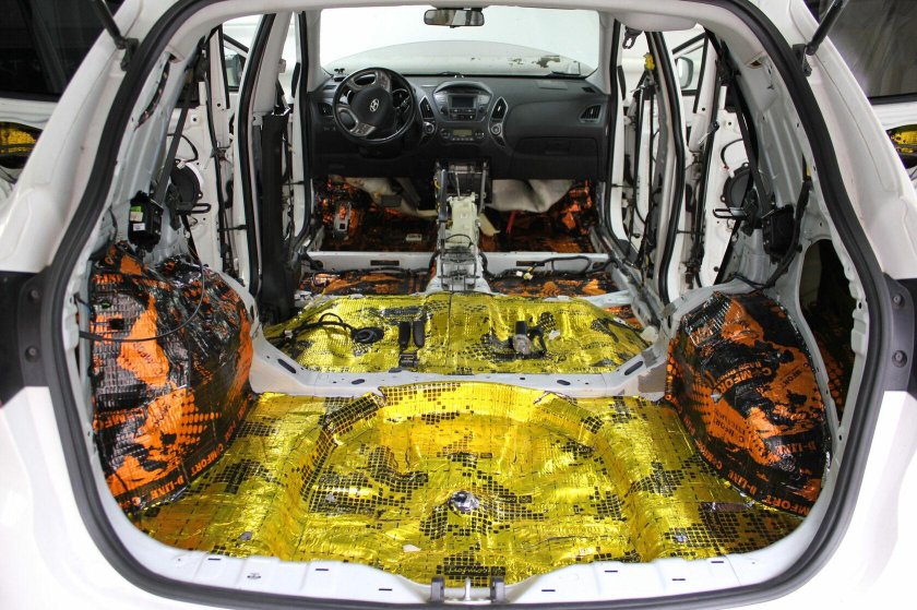 Шумоизоляция автомобиля