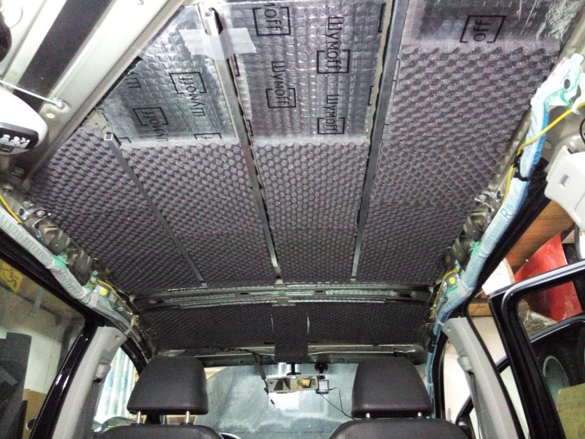 Виброизоляция УАЗ Хантер