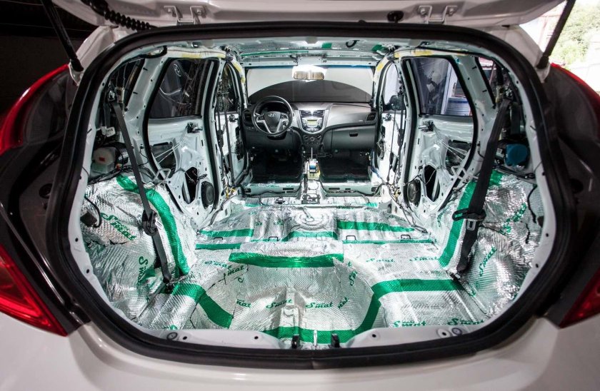 E60 шумоизоляция