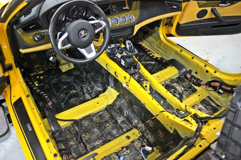 Шумоизоляция салона