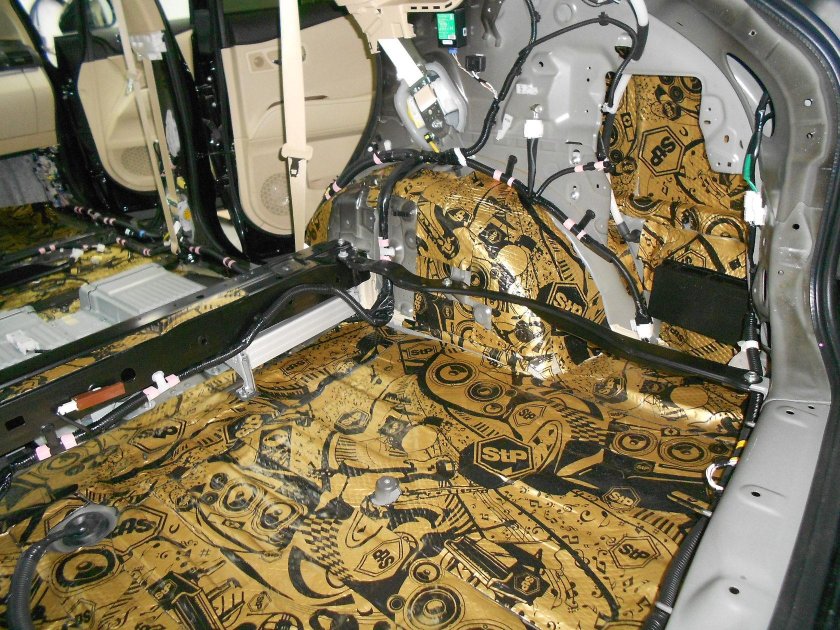 Шумоизоляция авто STP