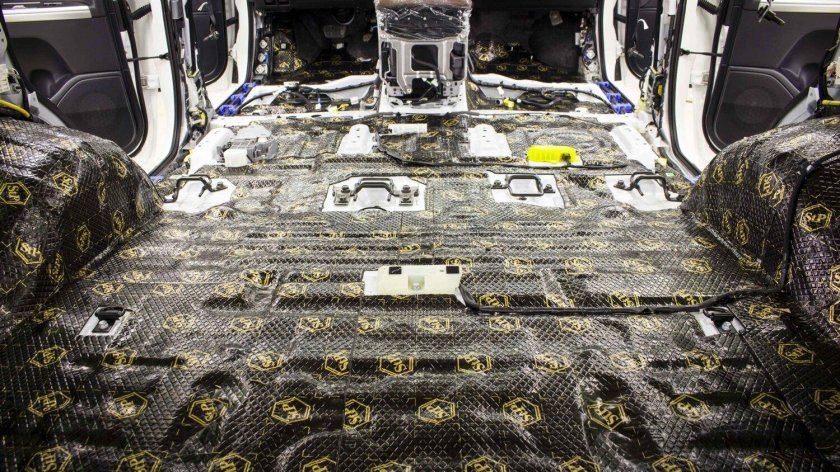 СТП виброшумоизоляция