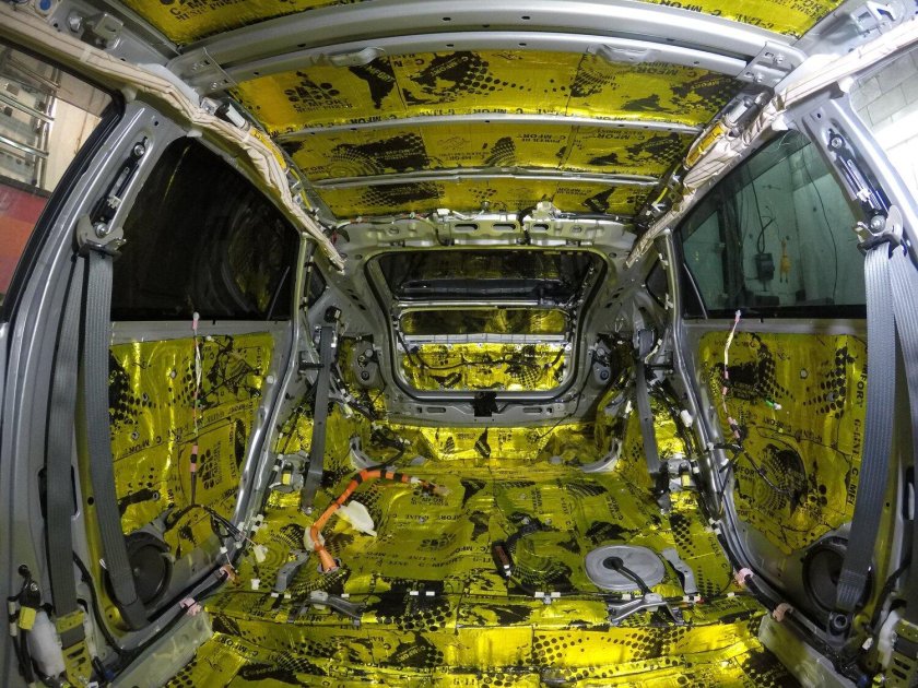 Infiniti fx35 шумоизоляция