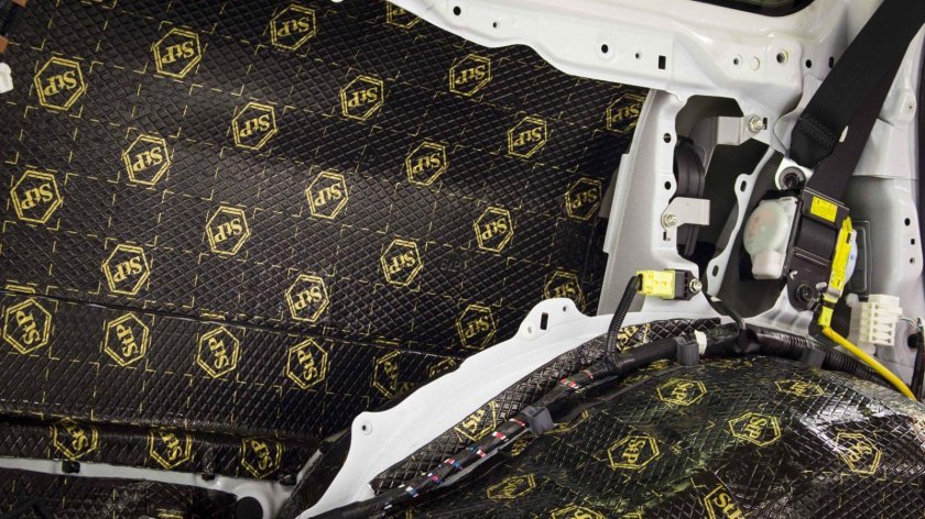 Шумоизоляция STP запасного колеса