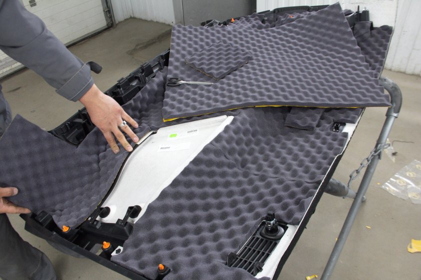 Шумоизоляция ISOFLEX Acustic 750*1000*15мм