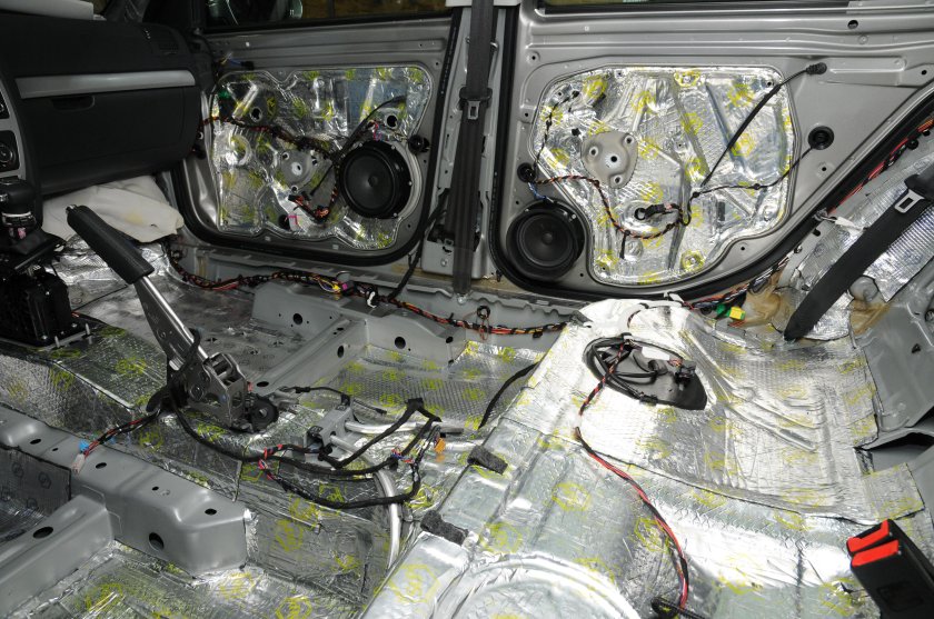 Шумоизоляция вибропласт