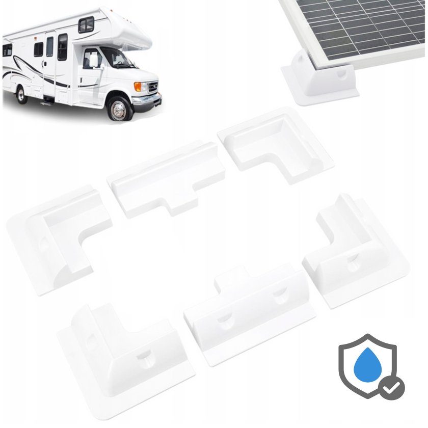 Крепление солнечных панелей на автодом