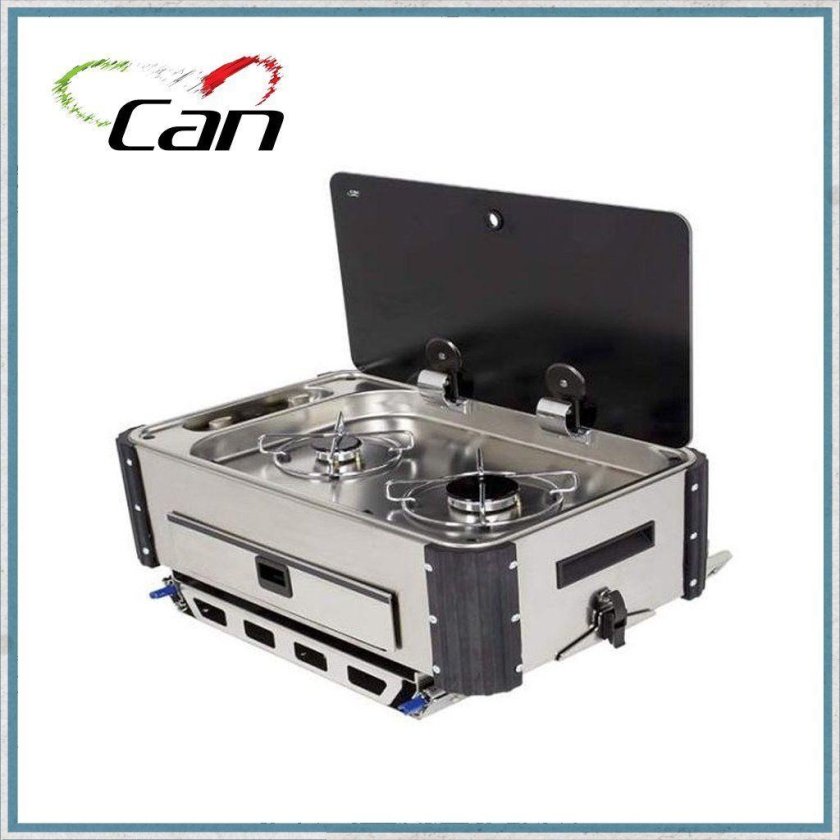 Варочная панель газовая с мойкой Dometic mo 9722r