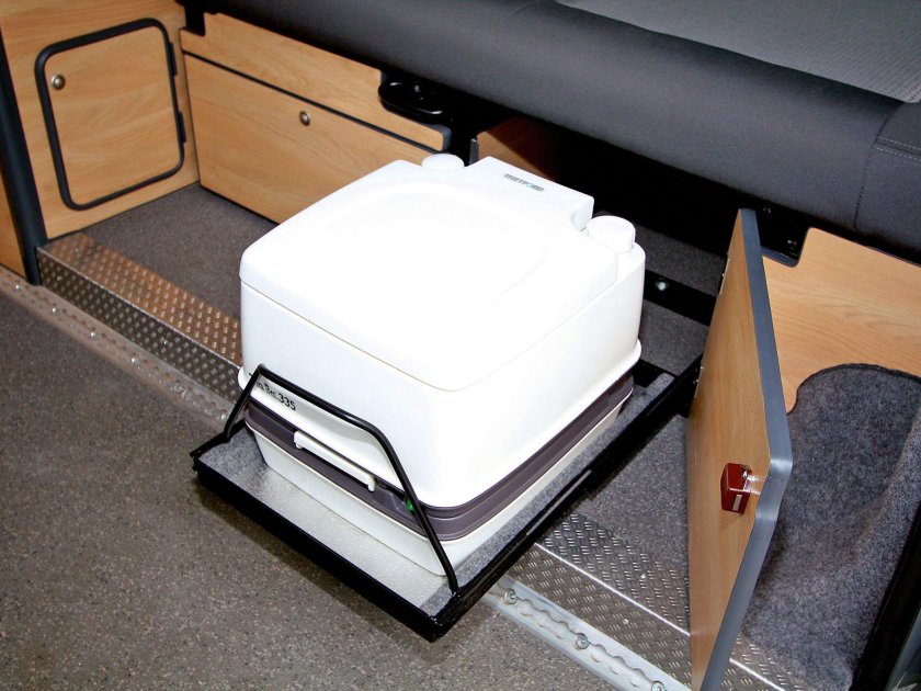 Биотуалет в автодом