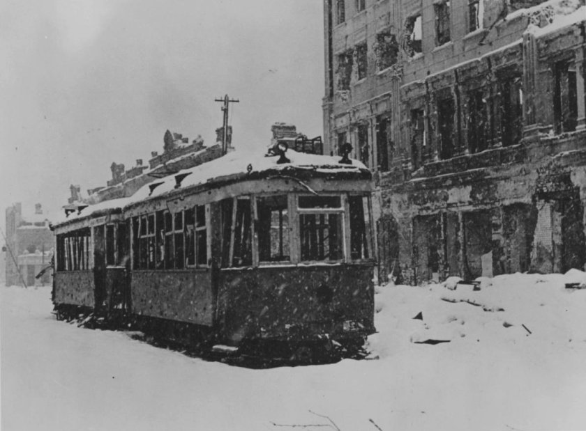 Воронеж война 1943 трамвай