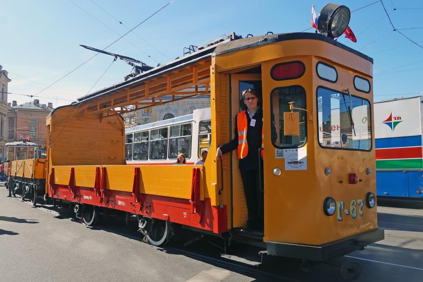 Грузовой трамвай санкт-петербурга
