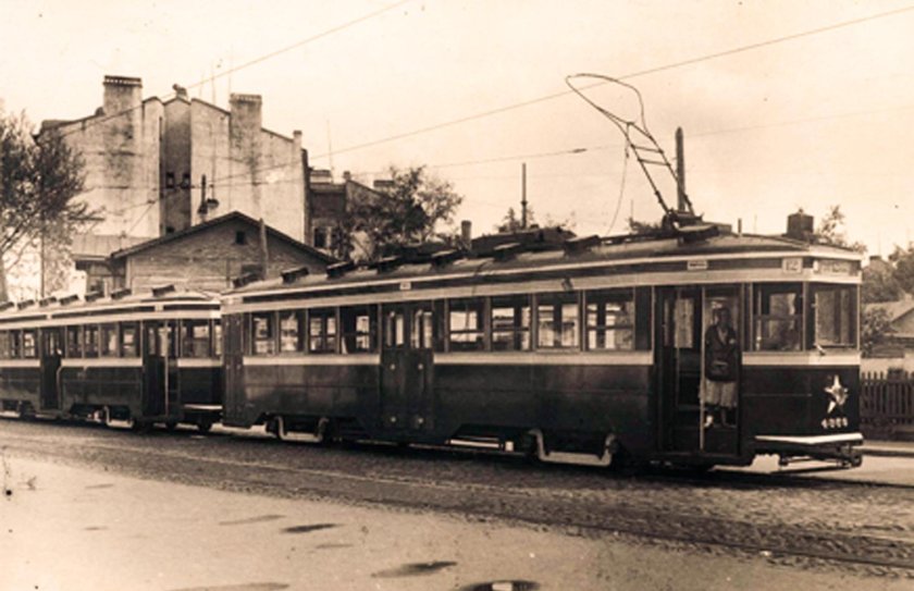 Трамвай лм-33 американка