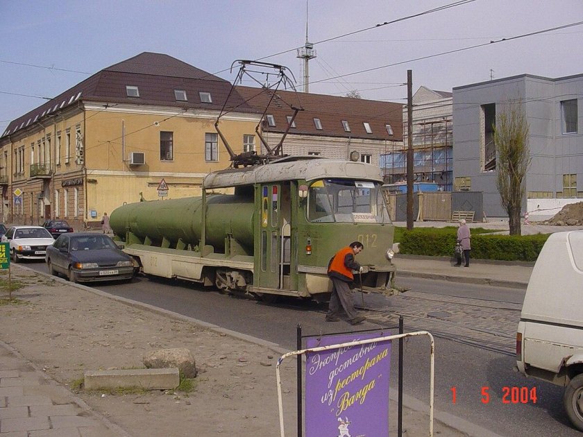 Грузовой трамвай Дрезден