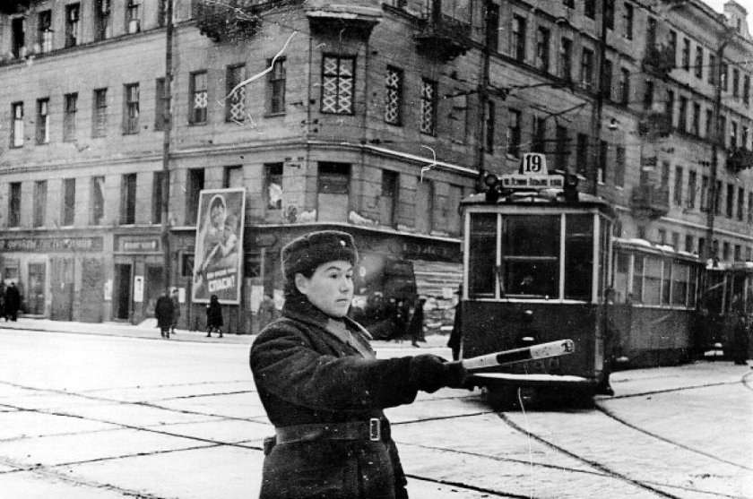 Блокадный трамвай Ленинграда
