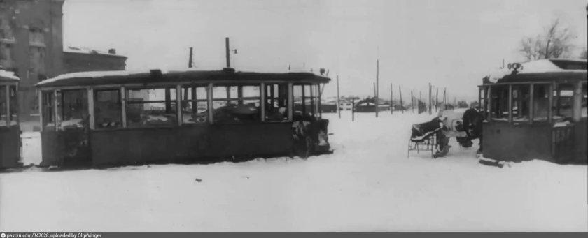 Блокадный трамвай Ленинграда